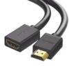 Cable extensor HDMI de 1 M / 4K@60Hz / 3D / HDR / Macho a Hembra / Núcleo de cobre estañado / Transmisión estable. 4 10141 p