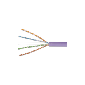 Bobina de Cable UTP Reelex, de 4 pares, Alto Desempeño Cat6, LS0H (Bajo humo, cero halógenos), Color Violeta, 23 AWG, 305m 3 9C6L4E3RXA AD 1 p