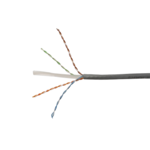 Bobina de Cable UTP Reelex, de 4 pares, Desempeño Cat6, PVC (CM), Color Gris, 24 AWG, 305m 3 9C6M4E2RXA AD 1 p