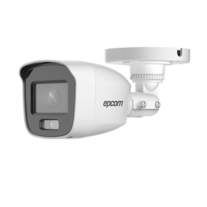 Bala TURBOHD 2 Megapíxel (1080p) / Microfono Integrado / Imagen a color 24/7 / Lente 2.8 mm / METAL / Luz Blanca 20 mts / Exterior IP66 / TVI-AHD-CVI-CVBS / dWDR