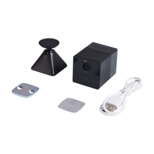 Mini Cámara IP Inalámbrica Con Batería Recargable (Cero Cables) / 2 Megapíxel / Uso en Interior / Grabación en la Nube / Base Magnética Para Adherirla a Superficies Metálicas 7 CSBC2 AD 5 p