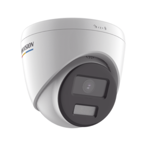 Turret IP 4 Megapixel / ACUSENSE Lite (Detección de Movimiento en Humanos y Vehículos) / Lente 2.8 mm / Luz Blanca 30 mts / Exterior IP67 / Micrófono Integrado / WDR 120 dB / PoE / MicroSD 3 DS2CD1347G2LUF AD 1 p