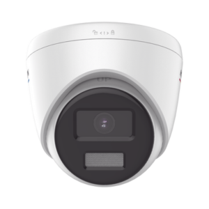 Turret IP 4 Megapixel / ACUSENSE Lite (Detección de Movimiento en Humanos y Vehículos) / Lente 2.8 mm / Luz Blanca 30 mts / Exterior IP67 / Micrófono Integrado / WDR 120 dB / PoE / MicroSD 5 DS2CD1347G2LUF AD 3 p