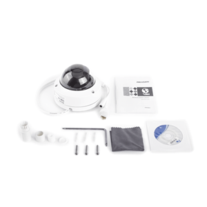 Domo IP 8 Megapixel (4K) / Serie PRO / 30 mts IR EXIR / Exterior IP67 / IK10 / Lente 2.8 mm / WDR 120 dB / PoE / Videoanaliticos Integrados / MicroSD 5 DS2CD2183G0I AD 3 p