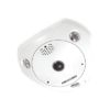 Fisheye IP 12 Megapixel / DEWARPING / Lente IMMERVISION / 180° - 360° / WDR 120 dB / Uso en Interior / Heat Map / Entrada y Salida de Audio y Alarma / Múltiples Vistas / microSD 7 DS2CD63C5G0ISB p