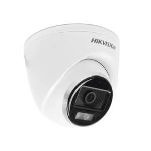 Turret TURBOHD 3K (5MP) / Micrófono Integrado / Lente 3.6 mm / Imagen a color 24/7 / 40 mts Luz Blanca / Exterior IP67 / dWDR / 4 Tecnologías 3 DS2CE72KF0TFS AD 2 p