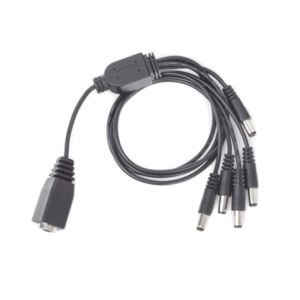 Cable con 5 Vías para Alimentar 4 Cámaras TURBOHD y DVR TURBOHD epcom / HIKVISION 4 DS5WAYC AD 2 p