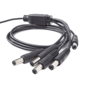 Cable con 5 Vías para Alimentar 4 Cámaras TURBOHD y DVR TURBOHD epcom / HIKVISION 6 DS5WAYC AD 4 p