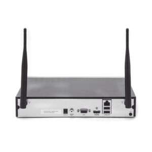 NVR 4 Megapixel / 4 canales IP / 1 Bahía de Disco Duro / 2 Antenas Wi-Fi / Salida de Vídeo Full HD 5 DS7104NIK1 W MC AD 1 p