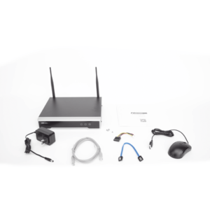 NVR 4 Megapixel / 8 canales IP / 1 Bahía de Disco Duro / 2 Antenas Wi-Fi / Salida de Vídeo Full HD 4 DS7108NIK1 W MC AD 1 p