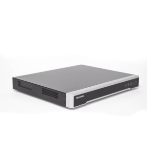 NVR 8 Megapixel (4K) / 16 canales IP / 16 Puertos PoE+ / Soporta Cámaras con AcuSense / 2 Bahías de Disco Duro / Switch PoE 300 mts / HDMI en 4K 3 DS7616NIK2 16P LAT DER p