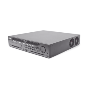 NVR 12 Megapixel (4K) / 32 Canales IP / Soporta Cámaras con AcuSense / 8 Bahías de Disco Duro / 2 Tarjetas de Red / Soporta RAID con Hot Swap / HDMI en 4K / Soporta POS 4 DS9632NII8 LAT IZQ p