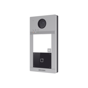 Videoportero IP PoE Estandar (IP65 + IK08) con Llamada y apertura desde APP Hik-Connect / Soporta 1 Departamento y hasta 6 Monitores / Apertura con tarjeta / Soporta 2 puertas 3 DSKV8113WME1B AD 2 p