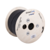 Carrete de 1 km de Fibra Óptica Drop, Interior/Exterior G.657A2 Monomodo de 2 hilos (bifibra), Dieléctrica, Forro Negro 1 ICDROPA22C p