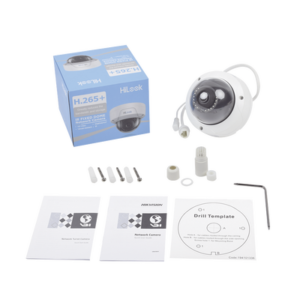 HiLook Series / Domo IP 2 Megapixel / 30 mts IR / Exterior IP67 / IK10 / dWDR / PoE / Lente 2.8 mm / Onvif 3 IPCD121HC AD 1 p