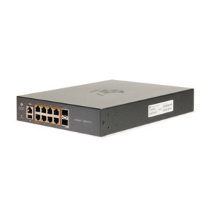 Switch PoE cnMatrix Ex1010-P / 8 Puertos Gigabit PoE 802.3af/at + 1 SFP / Capa 2 / Gestión en la Nube Gratuito / cnMaestro X Gratis