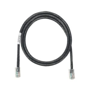 Cable de parcheo UTP Categoría 5e, con plug modular en cada extremo - 2 m. - Negro