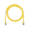 Cable de parcheo UTP Categoría 5e, con plug modular en cada extremo - 1.5 m. - Amarillo 1 NK5EPC3YLY 1