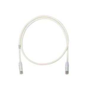 Cable de parcheo UTP Categoría 6, con plug modular en cada extremo - 6 m. - Blanco Mate