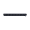 PDU Básico Para Distribución de Energía, Con 12 Tomas NEMA 5-15R Traseras y 2 Tomas 5-15R Frontales, 1UR, 15 Amp, 120 Vca 1 PDU15B2F12R p
