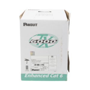 Bobina de Cable UTP 305 m. de Cobre, TX6000™ PanNet, Reelex, Azul, Categoría 6 Mejorado (23 AWG), LSZH (Bajo Humo, Cero Halógenos), de 4 pares 2 PUL6004BUFE FRENTE p