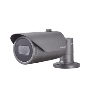 Cámara IP Tipo Bala Antivandálica 2 Megapíxel / Lente Varifocal 3.2 - 10mm / IR 30M / WDR 120db / IP66 / H.265 & WiseStream 3 QNO6082R1 AD 2 p