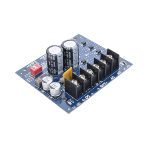 Fuente tipo tarjeta de 1 salida seleccionable de 6,12, 24 Vcc @ 4 A, con capacidad de respaldo, Requiere transformador de entrada. 3 SMP5 LAT IZQ p