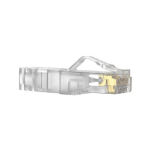 Plug RJ45 Cat6A, Para Cable UTP de Calibre 23-24 AWG, Chapado en Oro de 50 micras, Paquete de 100 piezas 4 SP6X88C AD 3 p