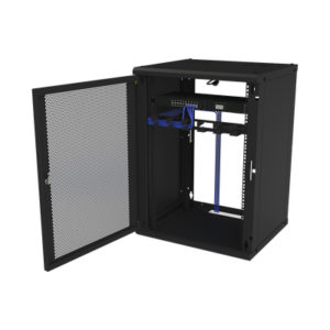 Gabinete de Pared Fijo, Puerta Perforada, Rack 19" de 16 UR. 7 SR1916GFPVR2 AD 6 p