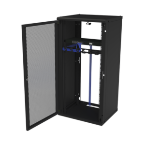 Gabinete de Pared Fijo, Puerta Perforada, Rack 19" de 24 UR. 6 SR1924GFPVR2 AD 5 p