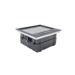 Caja de piso para dos módulos universales (Socket M2), para alimentación eléctrica y redes de datos (11000-33401) No incluye faceplates 5 THCP2M AD 2 p