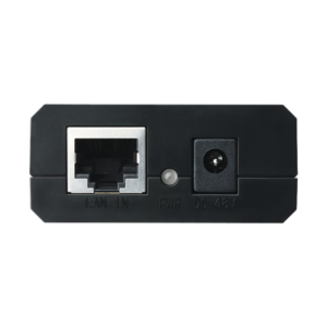 Inyector PoE Gigabit 802.3 af 1 puerto 10/100/1000 Mbps 3 TLPOE150S LAT IZQ p