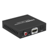 Extractor de Audio de HDMI a HDMI + Audio / Salida de Audio Digital o Análoga / SPDIF / Toslink / Auxiliar 3.5mm (Estéreo) / Salida HDMI solo video / Soporta ARC / HDR / HDCP / Separa el Audio del Contenido HDMI . 12 TT3061 p