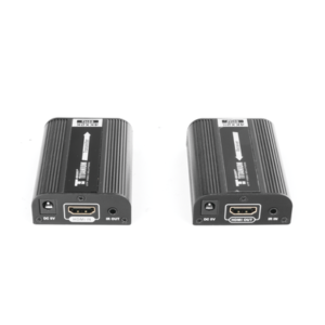 Kit Extensor HDMI para distancias de 30 metros / Resolución 4K x 2K@ 30 Hz/ Cat 6, 6a y 7 / HDCP2.2 / HDMI 2.0 / Soporta PCM, HDbitT / Soporta control remoto del equipo fuente. 2 TT672 FRENTE p