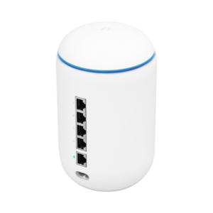 UniFi Dream Machine, dispositivo que combina Wi-Fi AP 802.11ac Wave 2 MU-MIMO 4x4, Switch de 4 puertos, Router Security Gateway y Controlador UniFi 3 UDM AD 3 p