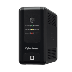 UPS de 1000 VA/500 W, Topología Línea Interactiva, Entrada 120 Vca NEMA 5-15P, y 8 Salidas NEMA 5-15R, Puerto USB, Con Regulador de Voltaje (AVR) 3 UT1000GU LAT IZQ p