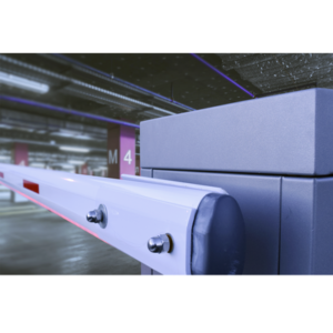 Barrera vehicular izquierda / Soporta brazo de hasta 3 m / Apertura en 1.5 s /Final de carrera ajustable por programación / Movimiento fluido / Diseño elegante color gris 6 XBF3000L AD 5 p