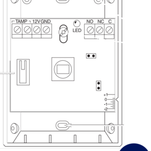 DSC BV300D - Detector de Movimiento Infrarrojo cableado digital soporta Lentes Multiples 2 1 BV300D