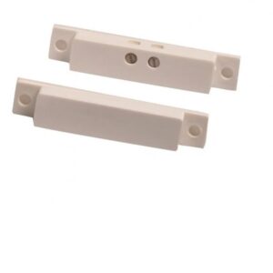 BOSCH I_ISNC60W - Paquete de 10 contactos magneticos de conexion terminal fina Compatible panel alarma BOSCH / RISCO / DSC / IHORN /