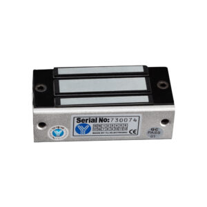 YLI YM60 - Cerradura Magnética para Control de Acceso / Fuerza de Sujeción 60 Kg o 120 Lb / 12 VDC / Para puertas de madera, vidrio y metálicas / Uso interior / Compatible con Soporte MBK70Z 3 6f031085ed433d806aee446fd34220e0