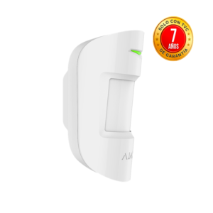 AJAX MotionProtectW - Detector de movimiento inalámbrico. Color Blanco 3 AJAX MotionProtect W Detector de movimiento inalC3A1mbrico. Color Blanco1
