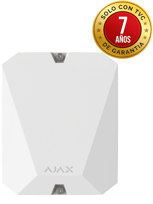 AJAX MultiTransmitter B MC3B3dulo para conectar alarma cableada a Ajax y gestionar la seguridad a travC3A9s de la app