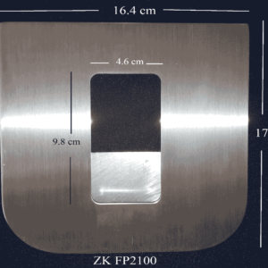 Accesorio para Montaje de FR1200 para Torniquete TS2100 Dimensiones General FP2100 ZKTECO