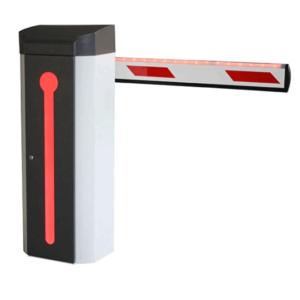 Barrera Vehicular LED Servo Motor Brazo Rectangular 4mts Vista LED Rojo WJDZ120L34 WEJOIN