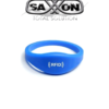 Brazalete de Silicon RFID Color Azul BTRW01 SAXXON