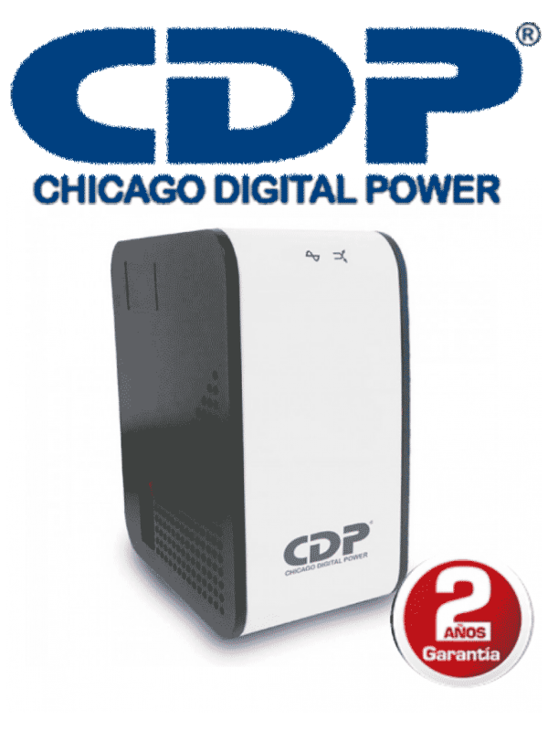 CDP Regulador 1KVA 400W 4 Contactos con proteccion de sobretension 4 Contactos con proteccion AVR