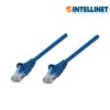 INTELLINET 318983 - Cable patch / 2.0 metros ( 7.0f) / Cat 5e / UTP Azul / Patch cord 1 Cable Patch Cord 1 Metro Cat 5e UTP Azul Intellinet 318983 1