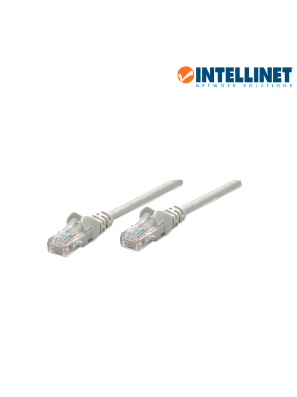 Cable Patch Cord 1 Metro Cat 5e UTP Gris Intellinet 318921 1