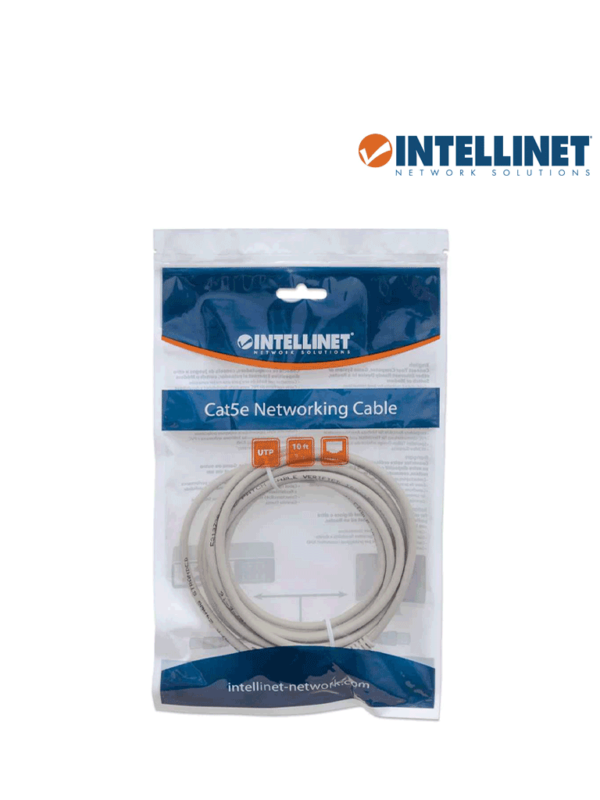 Cable Patch Cord 1 Metro Cat 6 UTP azul Intellinet 340373 3
