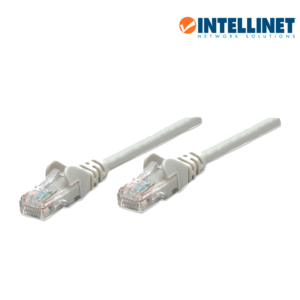 Cable Patch Cord 2 Metro Cat 6 UTP gris Intellinet 334112 1